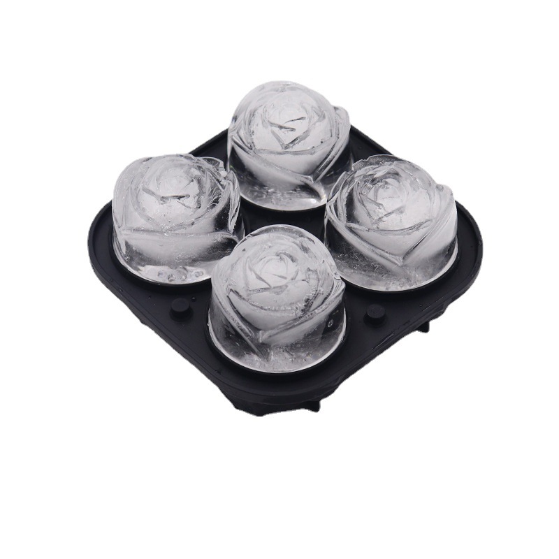 Rose Shape Ice Mold