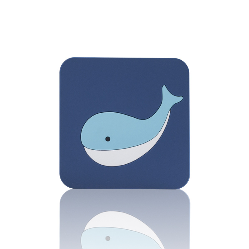 Cartoon Silicone Cup Coasters